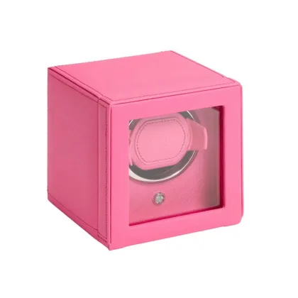 Zdjęcie Różowy rotomat Cube do nakręcania zegarków