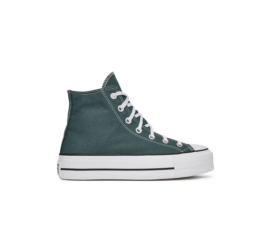 obrazek 1 Converse Trampki Chuck Taylor All Star Lift Platform A12596C Zielony