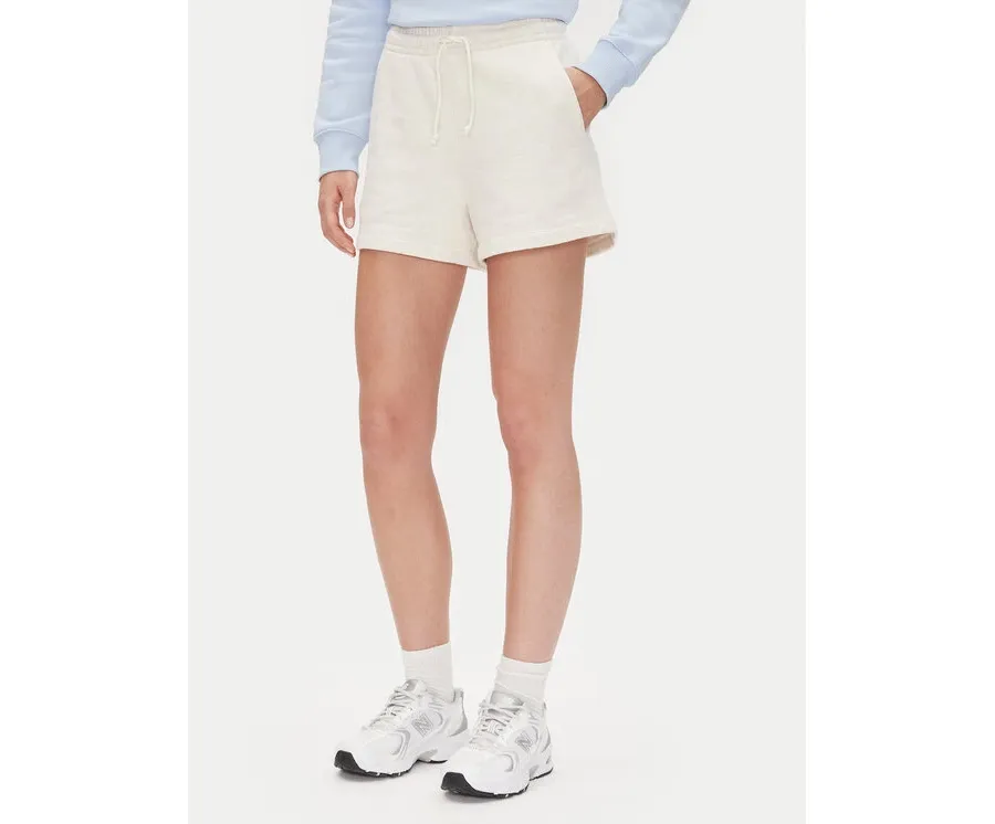 obrazek 1 Tommy Jeans Szorty sportowe Tjw Script Short Ext DW0DW20353 Beżowy Regular Fit