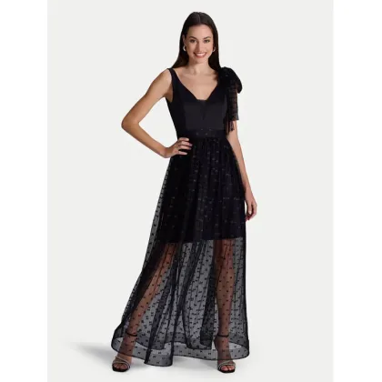 Zdjęcie Swing Sukienka wieczorowa 5AI04600 Czarny Regular Fit