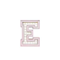 Zdjęcie Zjawiskowa świecąca litera E