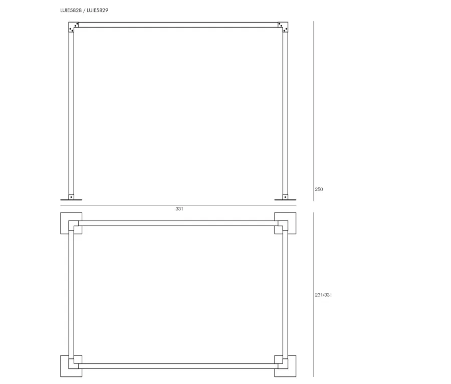 obrazek 3 Minimalistyczna altana Luie do wyjątkowego ogrodu