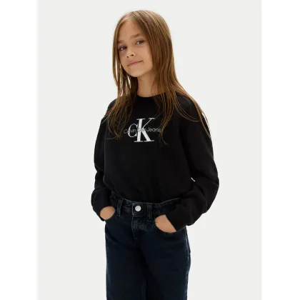 Zdjęcie Calvin Klein Jeans Sweter Monologo IG0IG02830 M Czarny Regular Fit