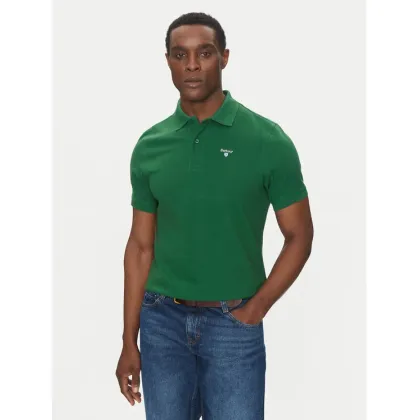 Zdjęcie Barbour Polo Original Sports MML0358OL72 Zielony Tailored Fit
