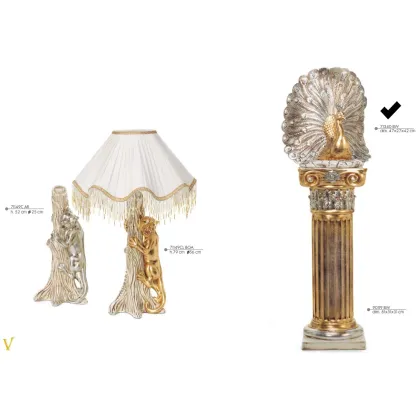 Picture Unusual peacock with studs -