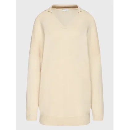 Zdjęcie Peserico Easy Sweter M99809F07 09470 Beżowy Regular Fit