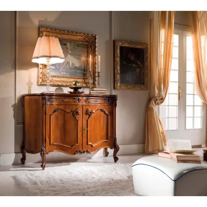 Zdjęcie Elegancka drewniana komoda Chippendale