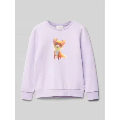 Zdjęcie Bluza o kroju regular fit z bawełną