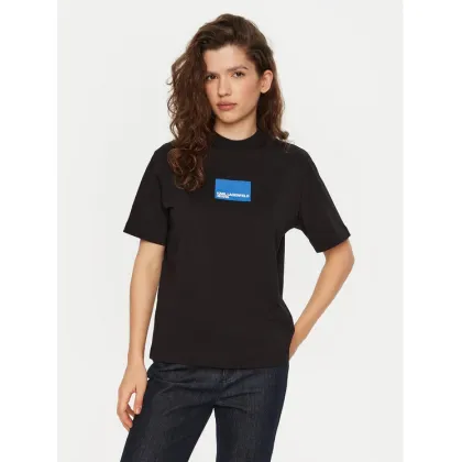 Zdjęcie Karl Lagerfeld Jeans T-Shirt A1W17006 Czarny Regular Fit