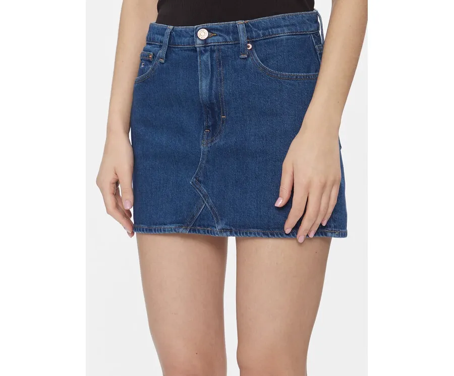 obrazek 1 Tommy Jeans Spódnica jeansowa Izzie DW0DW17287 Niebieski Regular Fit