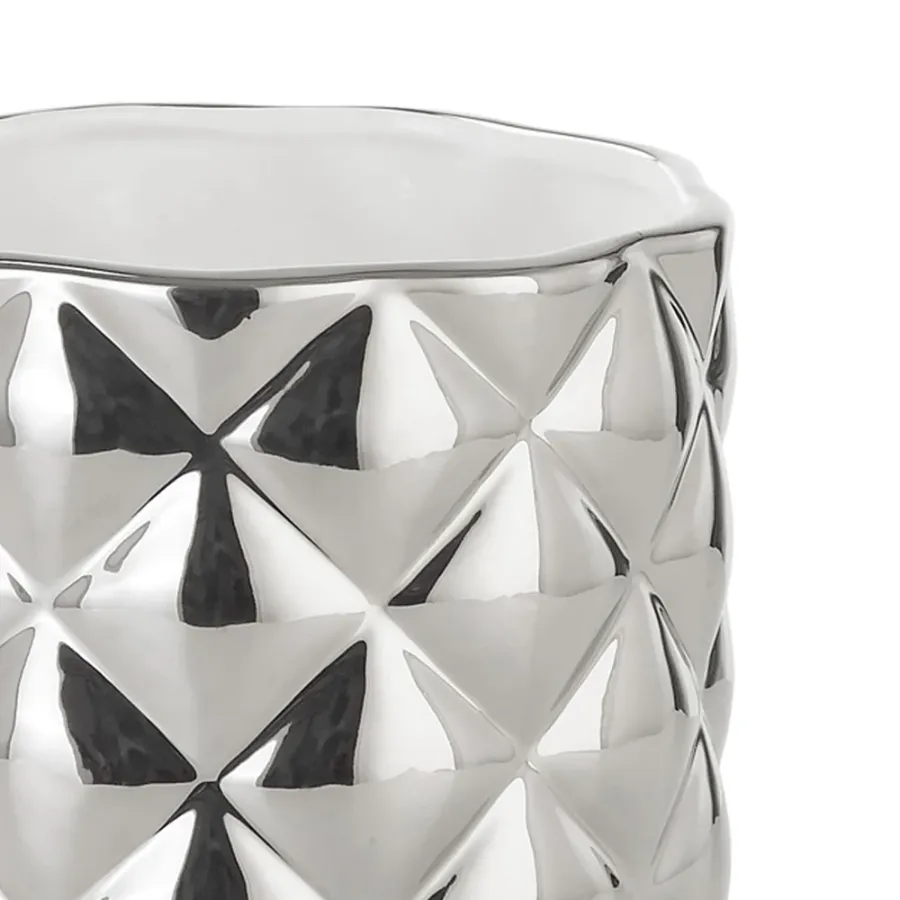 obrazek 2 Wazon z glazurowanej ceramiki H.25xL.23xD.Int.20 cm