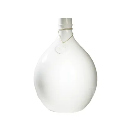 Zdjęcie Ekskluzywny duży biały wazon 64 cm - Virginia Casa