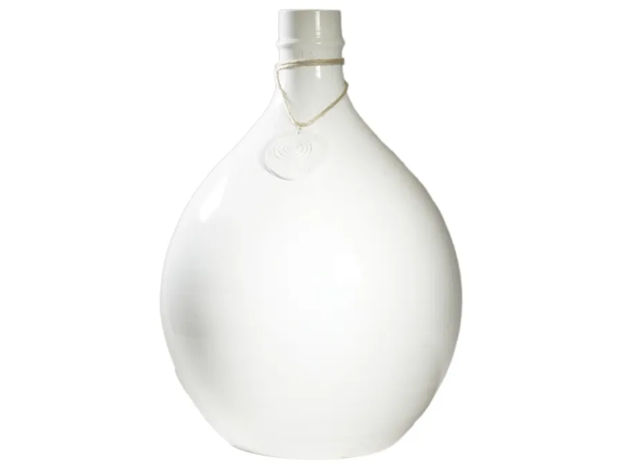 obrazek 1 Ekskluzywny duży biały wazon 64 cm - Virginia Casa
