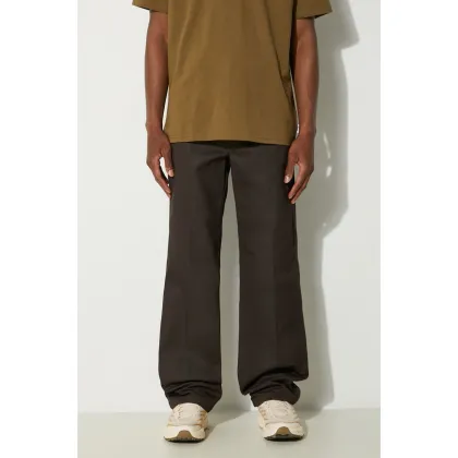 Zdjęcie Dickies spodnie 874 męskie kolor brązowy proste