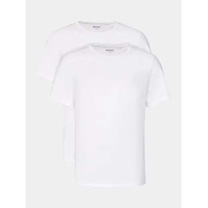 Zdjęcie Mustang Komplet 2 t-shirtów 1014663 Biały Regular Fit