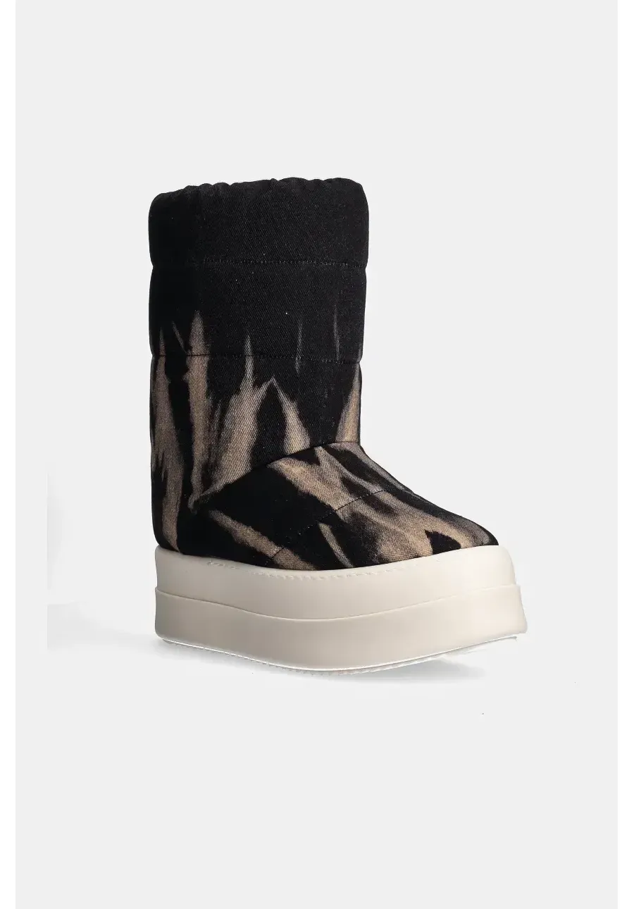 obrazek 1 Rick Owens śniegowce Mega Bumper Lunar męskie kolor czarny DU02D2838.DBSUPA