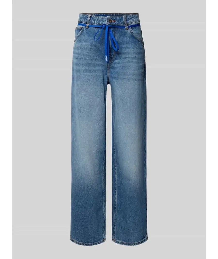 obrazek 1 Jeansy z tunelem model ‘Leni’