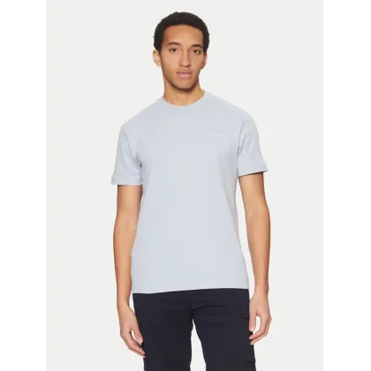 Zdjęcie Calvin Klein T-Shirt Micro Logo K10K109894 Niebieski Regular Fit