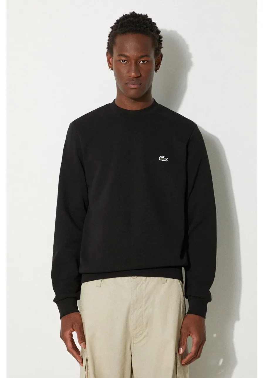 obrazek 1 Lacoste bluza męska kolor czarny gładka SH9608-132