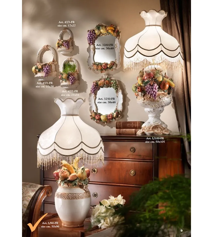 obrazek 1 Lampa z ceramiki
