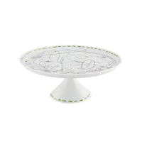 Picture Folkifunki porcelain cake stand with an expressive pattern - Vista Alegre