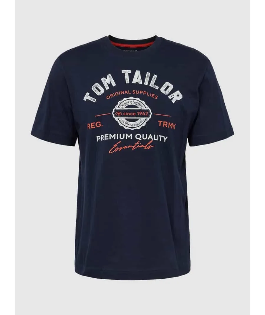 obrazek 1 Tom Tailor T-Shirt 1037735 Granatowy Regular Fit