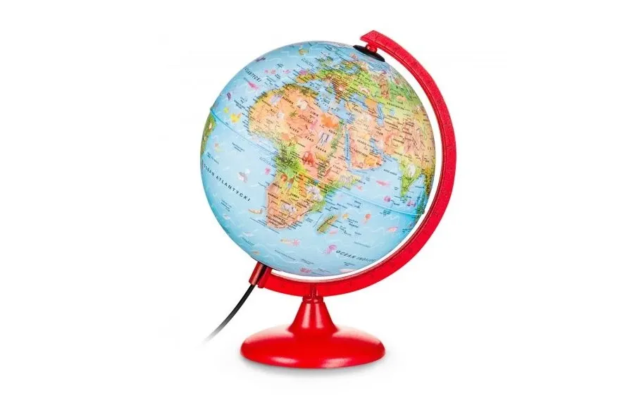 obrazek 1 Stylowy globus podświetlany Zoo Globe na biurko