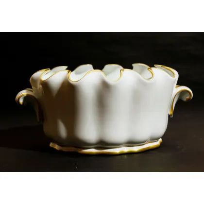 Zdjęcie Fantazyjna misa na owoce z porcelany