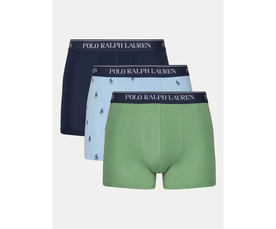 obrazek 1 Polo Ralph Lauren Komplet 3 par bokserek 714830299146 Kolorowy