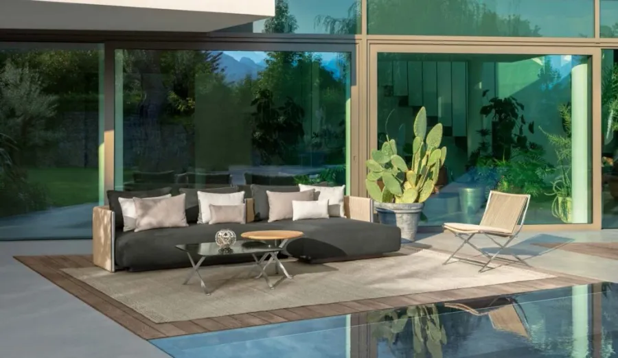 obrazek 2 Dwuosobowa wygodna włoska sofa na taras i do ogrodu