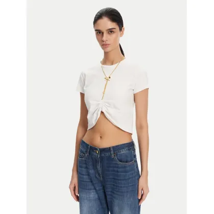 Zdjęcie Elisabetta Franchi T-Shirt MA-006-51E2 Biały Regular Fit