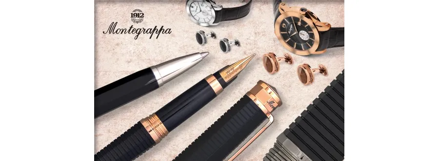 obrazek 6 Różowe Złoto Żywica NeroUnoLinea Pióro Kulkowe Montegrappa