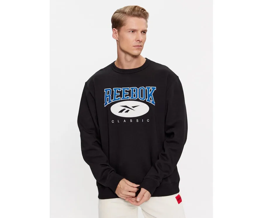 obrazek 1 Reebok Bluza Archive Essentials II0696 Czarny Regular Fit