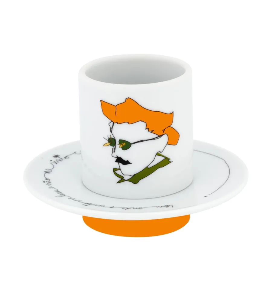 picture 6 A stylish set of 4 porcelain coffee cups with saucers - Vista Alegre