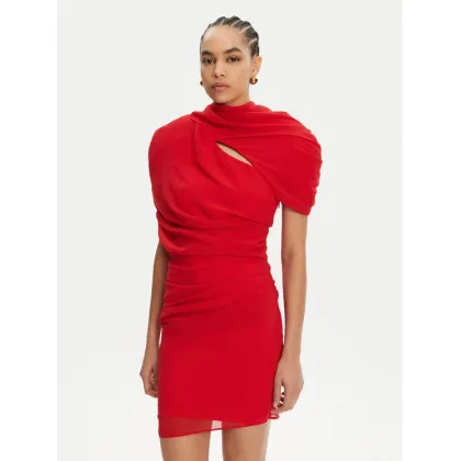 Zdjęcie JACQUEMUS Sukienka koktajlowa 24H251DR130-1555 Czerwony Regular Fit