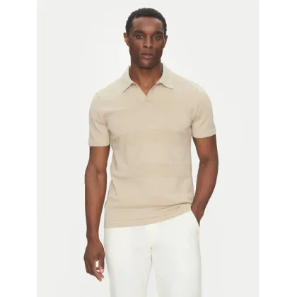 Zdjęcie Hechter Paris Polo 65009 151808 Beżowy Regular Fit