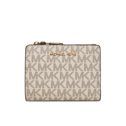 Zdjęcie MICHAEL Michael Kors Mały Portfel Damski 32S5G8ED7V Écru