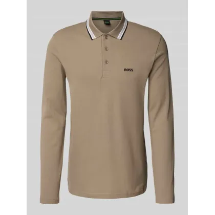 Zdjęcie Koszulka polo o kroju regular fit z wyhaftowanym logo model ‘Plisy’