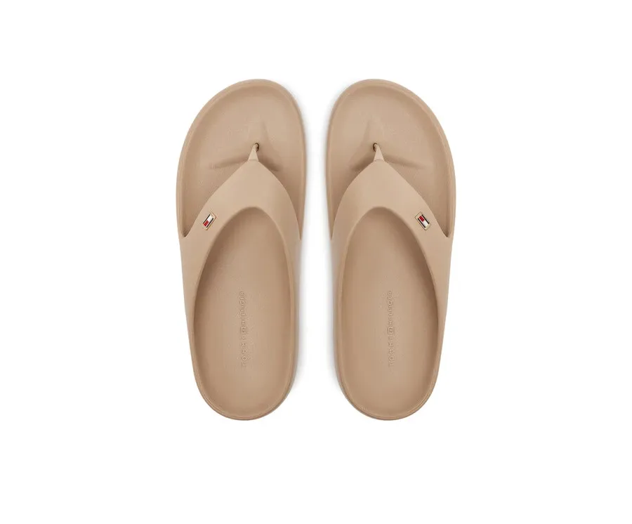 obrazek 1 Tommy Hilfiger Japonki Th Comfort Beach Sandal FW0FW08522 Beżowy