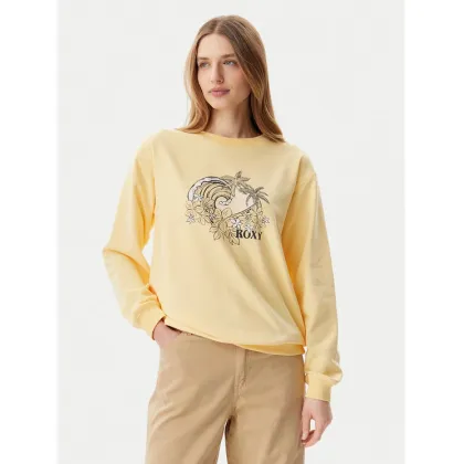 Zdjęcie Roxy Bluza ERJFT04963 Żółty Regular Fit