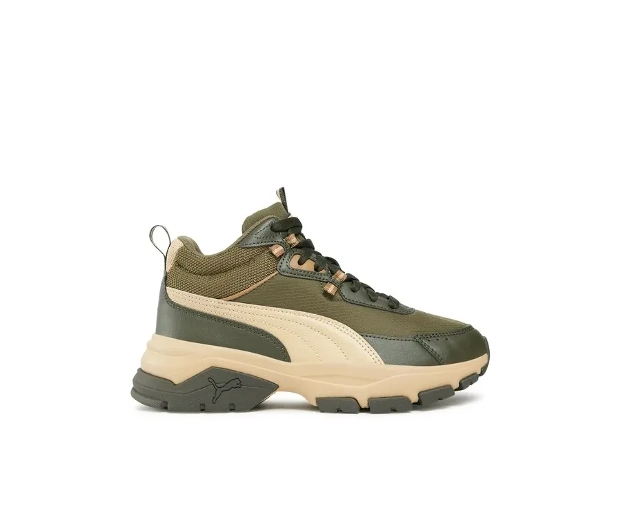 obrazek 1 Puma Sneakersy Cassia Via Mid 391309 07 Khaki