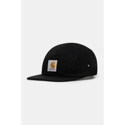 Zdjęcie Carhartt WIP czapka z daszkiem Backley Cap kolor czarny z aplikacją I034853.89XX