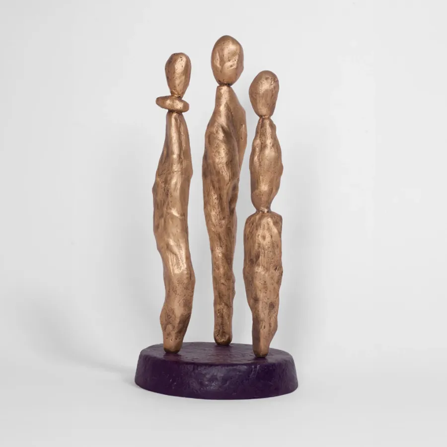 picture 2 HOMOLOGUES – Unique brass table sculpture for the home