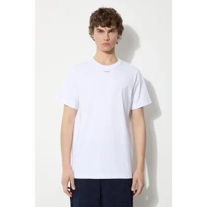 Zdjęcie Maharishi t-shirt bawełniany Micro Maharishi męski kolor biały gładki 1307.WHITE