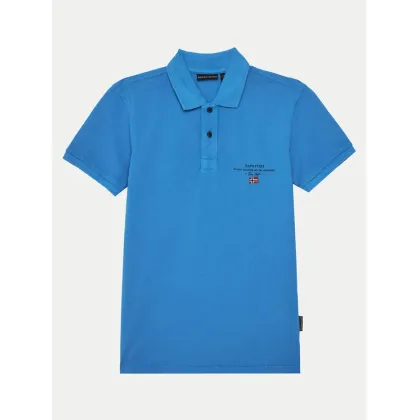 Zdjęcie Napapijri Polo Elbas 5 NP0A4G4NB2W1 S Niebieski Regular Fit