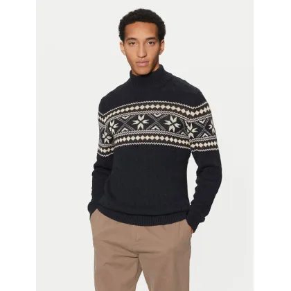 Zdjęcie Selected Homme Golf Flake 16081554 Granatowy Regular Fit