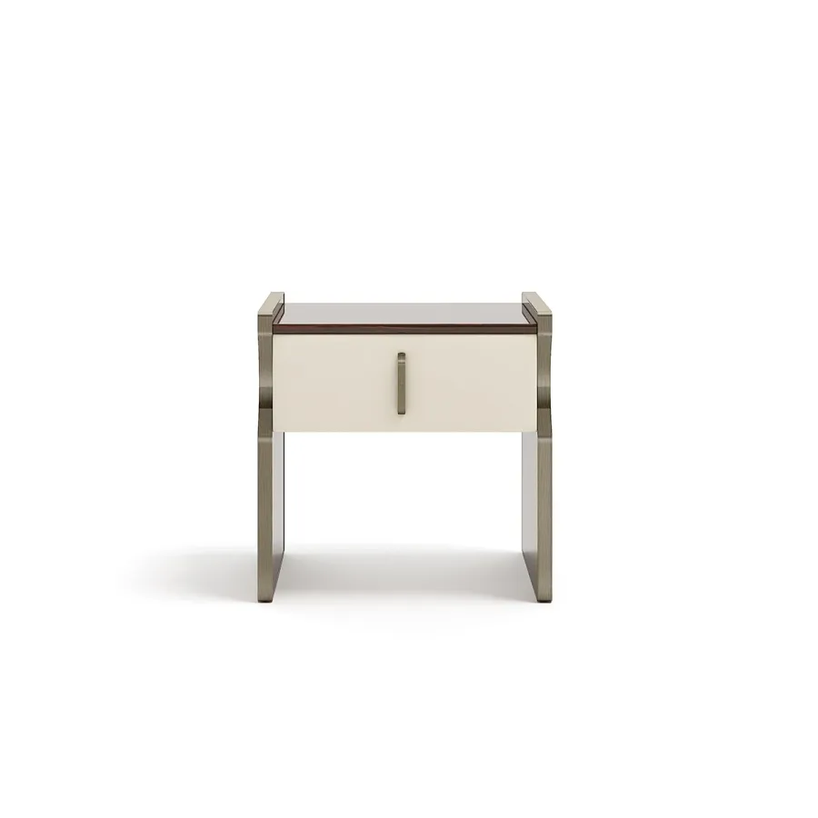 obrazek 2 Luksusowa włoska szafka nocna w stylu modernistycznym - do sypialni