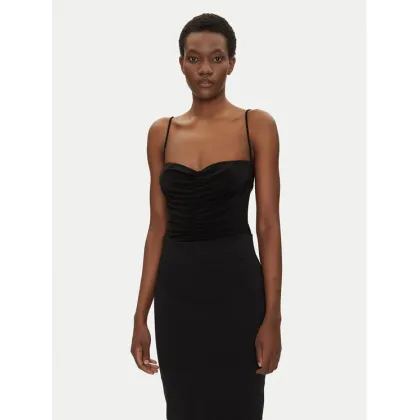 Zdjęcie NORMA KAMALI Body KK424XPLH21001 Czarny Slim Fit