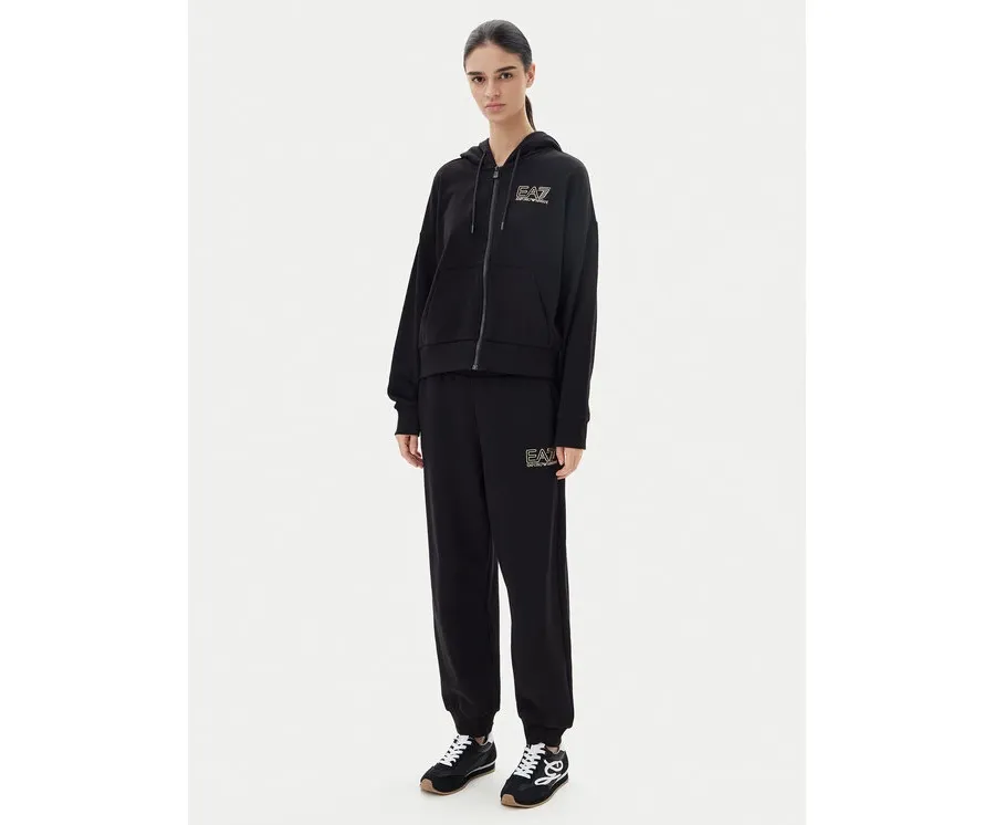 obrazek 1 EA7 Emporio Armani Dres 7W000110 AF12473 MC004 Czarny Loose Fit