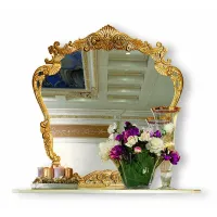 Picture Large classic carved mirror